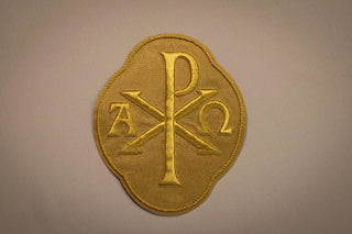 Chi Rho Alpha Omega Applique