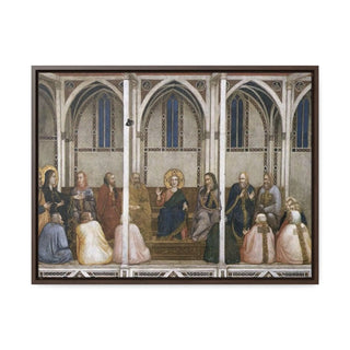 Christ among the Doctors - Giotto di Bondone - c 1311 - c 1320 - Premium Framed Wrapped Canvas