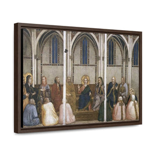 Christ among the Doctors - Giotto di Bondone - c 1311 - c 1320 - Premium Framed Wrapped Canvas