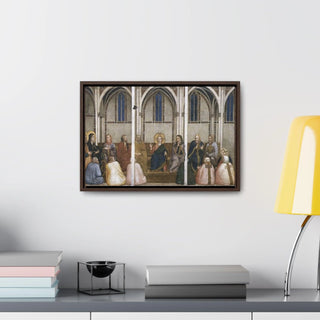 Christ among the Doctors - Giotto di Bondone - c 1311 - c 1320 - Premium Framed Wrapped Canvas