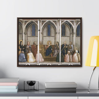 Christ among the Doctors - Giotto di Bondone - c 1311 - c 1320 - Premium Framed Wrapped Canvas