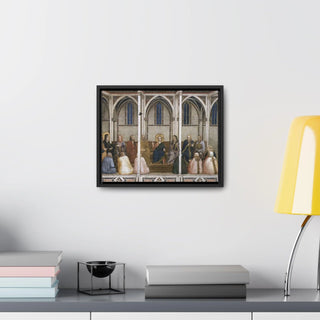 Christ among the Doctors - Giotto di Bondone - c 1311 - c 1320 - Premium Framed Wrapped Canvas