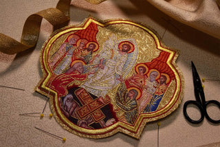 Christ Victorious Gold Work Applique - Ecclesiastical Sewing
