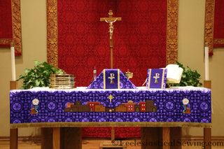 Advent Altar Frontals | City of David Superfrontal | Altar Hangings