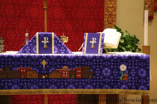 Advent Altar Frontals | City of David Superfrontal | Altar Hangings