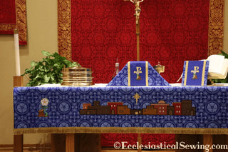 Advent Altar Frontals | City of David Superfrontal | Altar Hangings