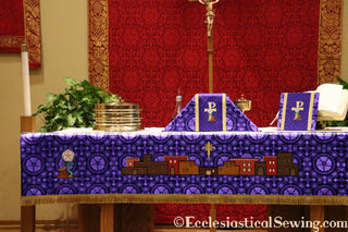 Advent Altar Frontals | City of David Superfrontal & Altar Hangings