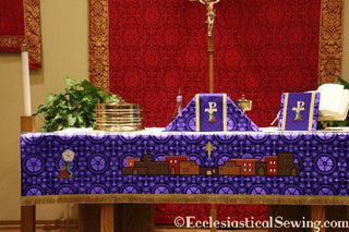 Advent Altar Frontals | City of David Superfrontal | Altar Hangings