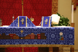 Advent Altar Frontals | City of David Superfrontal | Altar Hangings