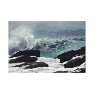 Classic Winslow Homer 'Northeaster' 1895 - Kitchen Wall Art Poster - Original from The MET Museum - Historic Maritime Home Decor