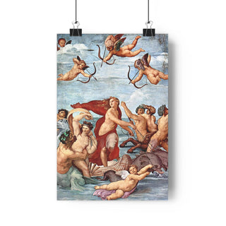 Classical Christian Art for Home Office - Raphael's The Triumph of Galatea (1511) - High Quality Poster Giclée Art Print