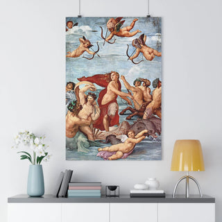 Classical Christian Art for Home Office - Raphael's The Triumph of Galatea (1511) - High Quality Poster Giclée Art Print