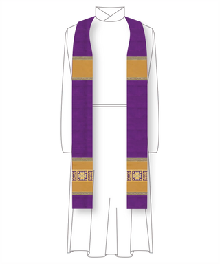 Priest Stole Made of Carlisle - St. Ignatius of Antioch Collection | Clergy Stoles