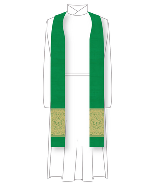 Clergy Stole in the St. Gregory Style #2 |  Priest Liturgical Stoles 