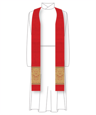 Clergy Stole in the St. Gregory Style #2 |  Priest Liturgical Stoles 