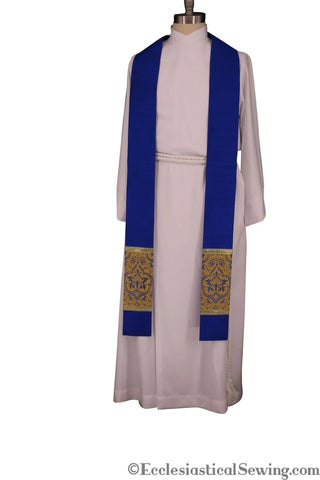 Clergy Stole in the St. Gregory Style #2 |  Priest Liturgical Stoles 