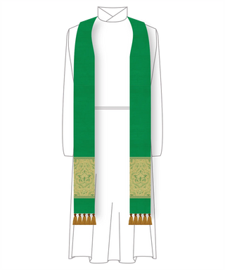 Clergy Stole in the St. Gregory Style #2 |  Priest Liturgical Stoles 