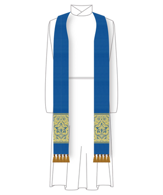 Clergy Stole in the St. Gregory Style #2 |  Priest Liturgical Stoles 