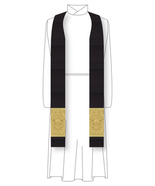 Clergy Stole in the St. Gregory Style #2 |  Priest Liturgical Stoles 