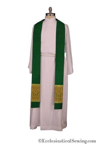 Clergy Stole in the St. Gregory Style #2 |  Priest Liturgical Stoles 