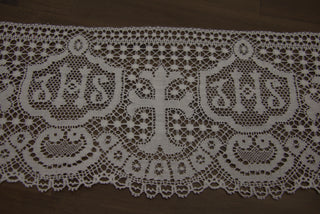 Cluny Lace for Church Vestments  6 inch width| English Lace Trim