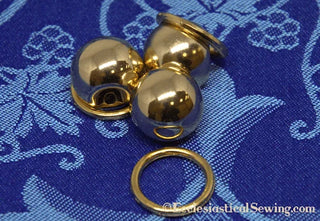 Cope Hood Buttons and Rings  Pastor of Priest Cope