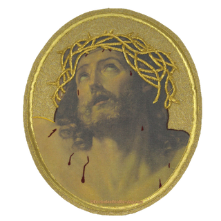 Crucifixion of Christ Embroidered Applique | Lent Religious Applique