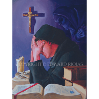 DEAR CHRISTIANS BOUND VERTICAL Giclée Print  | Edward Riojas Artist