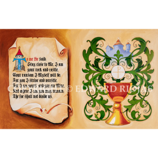 DEAR CHRISTIANS CHALICE SPREAD Giclée Print | Edward Riojas Artist