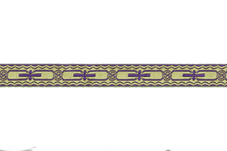 Ecclesia Rayon Braid 1" Church Notion For Church Vestments- Purple