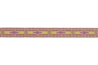 Ecclesia Rayon Braid 1" Church Notion For Church Vestments-Roman Purple
