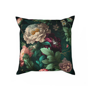 Elegant Florals: Premium Square Accent Pillow with Floral/Botanical Pattern - Great as a Gift