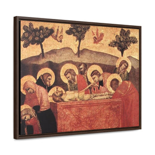 Entombment - Giotto di Bondone Canvas Print Artwork Christian Gift