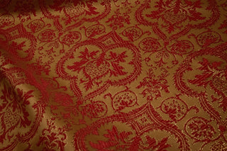 Evesham Liturgical Brocade Fabric For Church Vestments