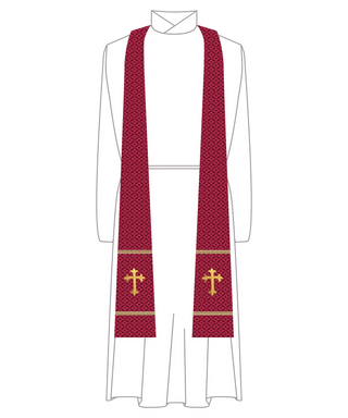 Exeter Long Clergy Stole | Pastoral or Priest Liturgical Stoles