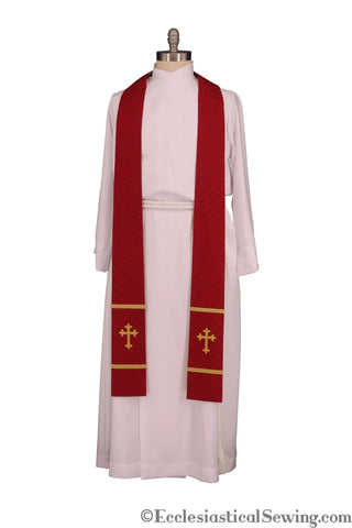 Exeter Long Clergy Stole | Pastoral or Priest Liturgical Stoles