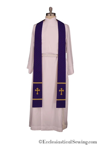 Exeter Long Clergy Stole | Pastoral or Priest Liturgical Stoles