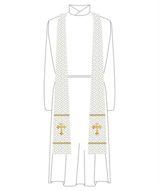 Exeter Long Clergy Stole | Pastoral or Priest Liturgical Stoles