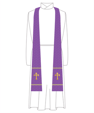 Exeter Long Clergy Stole | Pastoral or Priest Liturgical Stoles