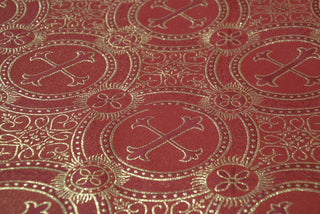 Fleury Brocade Metallic Liturgical Fabric