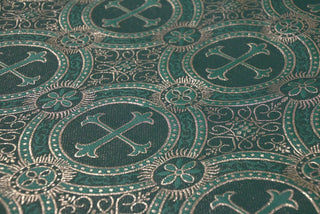 Fleury Brocade Metallic Liturgical Fabric