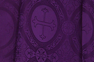 Fleury Brocade Metallic Liturgical Fabric