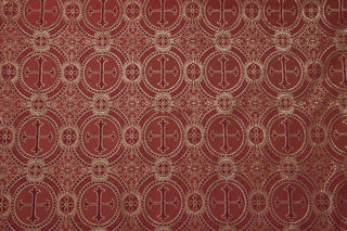 Fleury Brocade Metallic Liturgical Fabric