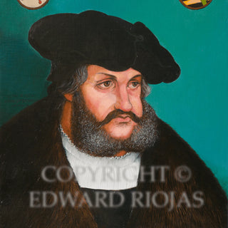 FREDERICK THE WISE Giclée Print: Iconic Reformation Figure | Edward Riojas Artist