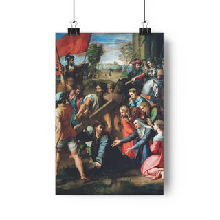 Gift For Pastor - Raphael's Christ Falling on the Way to Calvary (ca. 1516) - Priest Gift Giclée Art Print