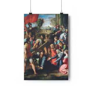 Gift For Pastor - Raphael's Christ Falling on the Way to Calvary (ca. 1516) - Priest Gift Giclée Art Print