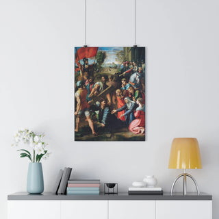 Gift For Pastor - Raphael's Christ Falling on the Way to Calvary (ca. 1516) - Priest Gift Giclée Art Print