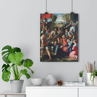 Gift For Pastor - Raphael's Christ Falling on the Way to Calvary (ca. 1516) - Priest Gift Giclée Art Print