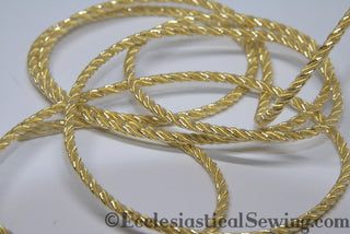 Gilt Grecian Twist Thread Eccelsiastical Sewing | Goldwork Threads