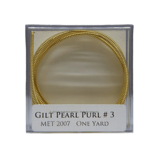 Gilt Pearl Purl - Gold Hand Embroidery Threads & Goldwork